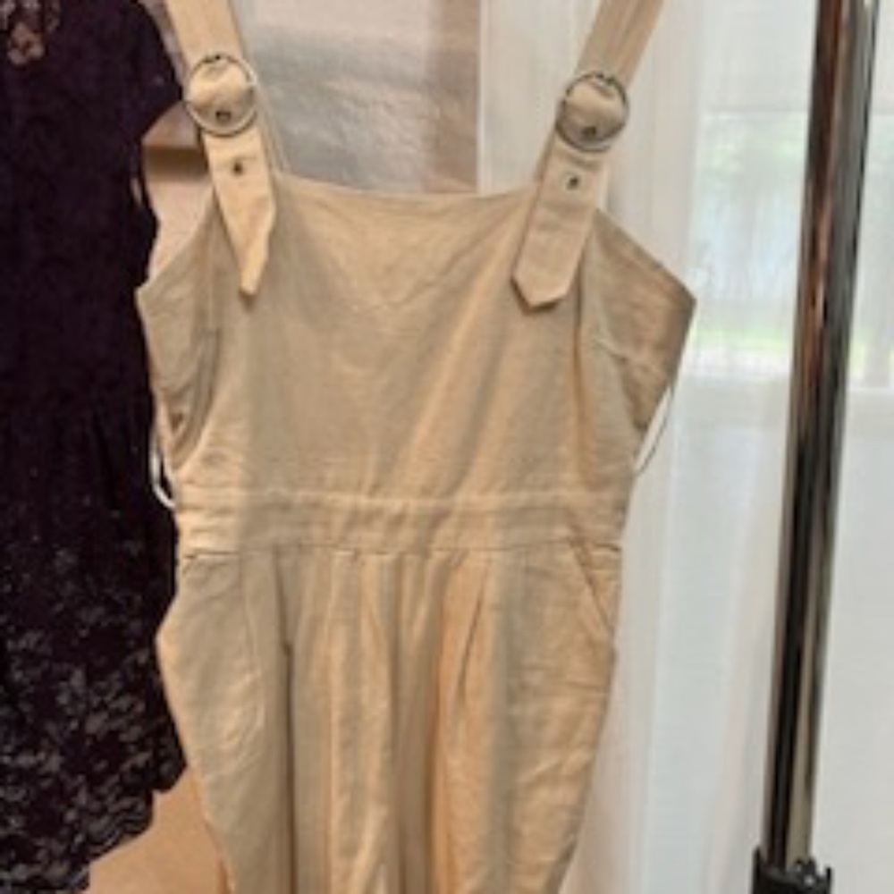 Beige jumpsuit